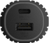 Unisynk USB-C/A Billaddare PD 72W Svart