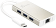 J5Create USB C hub 4 portar