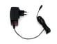 Strömadapter Raspberry Pi, microUSB - Svart