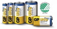 GP Ultra Plus Alkaliska AAA-batterier (LR03) 10-P