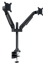 M VESA Gas Lift Arm Dual Svart