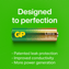 GP Ultra Alkaline 9V-battery, 1604AU/6LF22, 1-pack