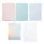 Cricut Cut-Away Cards Pastel R10 (8,9 cm x 12,4 cm) 18-pack