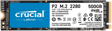 Crucial P2 500GB NVMe