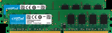 Crucial 4GB (2x2GB) DDR2 800MHz CL6 UDIMM
