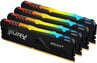 Kingston Fury 64GB (4x16GB) DDR4 2666MHz CL 16 Beast RGB