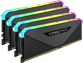 Corsair 64GB (4x16GB) DDR4 3600MHz CL18 Vengeance RGB RT Svart
