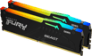 Kingston 32GB (2x16GB) DDR5 5200MHz CL40 FURY Beast RGB