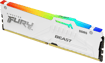 Kingston 32GB (1x32GB) DDR5 6000MHz CL36 FURY Beast RGB Vit AMD EXPO/Intel XMP 3.0