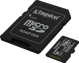 Kingston microSD 256GB Canvas Select Plus Gen 3