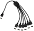 EK-D-RGB 6-Way Splitter Cable