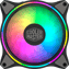 Cooler Master MasterFan MF120 Halo Svart