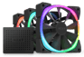 NZXT Aer RGB 2 120mm 3-pack Svart