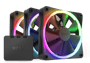 NZXT F120 RGB 120mm Svart 3-pack