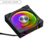 Phanteks D30 Reversed Airflow 120mm Svart 1-Pack