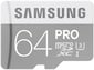Samsung MicroSDXC Pro 64GB Class 10 inkl. adapter
