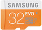 Samsung MicroSDHC EVO 32GB Class 10 inkl. USB adapter