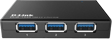 D-Link USB 3.0-adapter 4 portar Svart