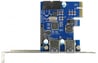 Delock Kontrollerkort PCIe, USB 3.0 2+1port