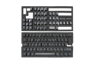 Ducky Black Shine-through Keycap Set