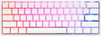 Ducky One 2 Mini Pure White (2020) MX Silent Red RGB