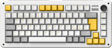 iQunix ZX75: Gravity Wave RGB- Cherry Brown
