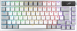 ASUS ROG Azoth 75% Wireless DIY Custom RGB Vit NX Snow