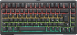 Ducky - Tinker75 Prebuilt ISO Svart Cherry MX Red