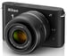 Nikon 1 J1 Black KIT VR 10-30mm och VR 30-110mm