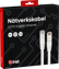 Inet Nätverkskabel Cat6 Vit 10 m
