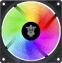 Inet Tyst Chassifläkt 120mm ARGB