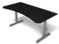 Arozzi Arena Gaming Desk Frozen Grey Black