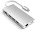 Satechi USB-C Dockningsstation 8 portar 60 W Silver