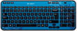 Logitech K360 Wireless Keyboard, Indigo
