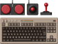 8bitdo Mechanical Keyboard C64 Edition ISO