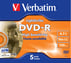 DVD-R Verbatim 4.7GB 5p 16X Lightscribe
