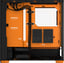 Fractal Design Pop Air RGB Orange/Svart Klar TG