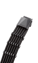 CableMod PRO ModMesh 12VHPWR till 3x PCI-e - Svart