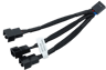 EK-Cable Y-Splitter 3-fläktar PWM