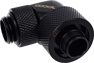Alphacool Eiszapfen 16/10mm kompressionsanslutning 90° roterbar G1/4 - svart