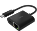 Belkin Adapter USB-C till USB-C/Ethernet Svart