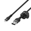 Belkin Boost Charge Pro Flex USB-A till Lightning 3m, Svart