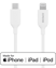 DELTACO USB-C till Lightning  2m Vit