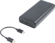 DELTACO Powerbank 20000 mAh USB-C Svart 60W