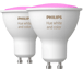 Philips Hue White Color 4.3W GU10 2-pack