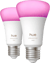 Philips Hue White Color 1100lm E27 2-pack