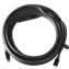 DELTACO Active USB-C till USB-C 10 Gbit/s 60W/3A 5M Svart