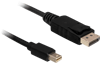 DeLock DisplayPort 1.2 - Mini DisplayPort Svart 7m