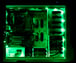 NZXT Sleeved LED Kit 1m Grön