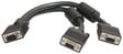 VGA Y-kabel 1xha till 2x ho